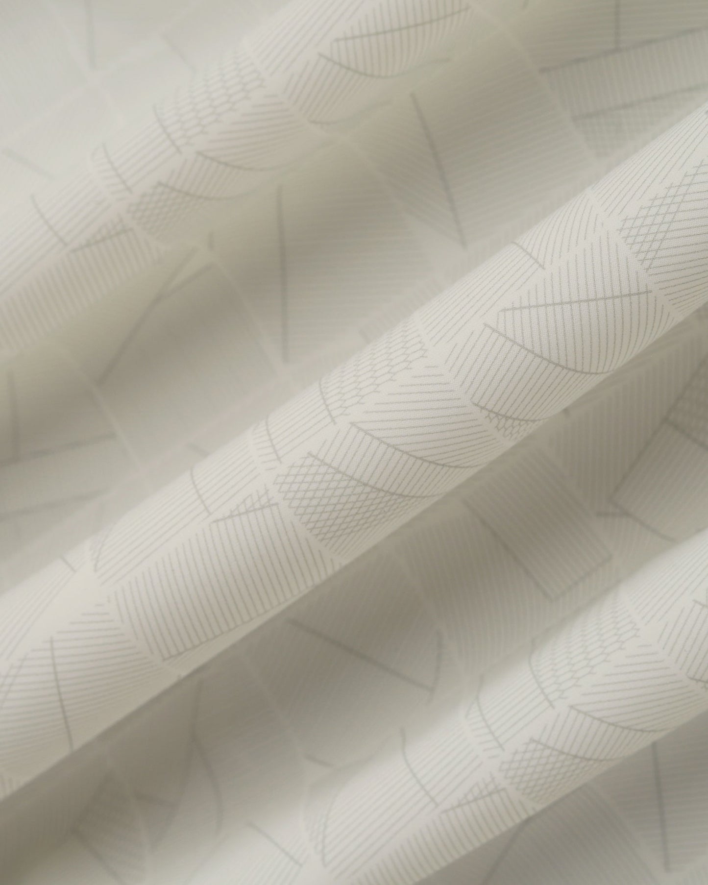TechPro Formal White Printed Shirt - Kyler