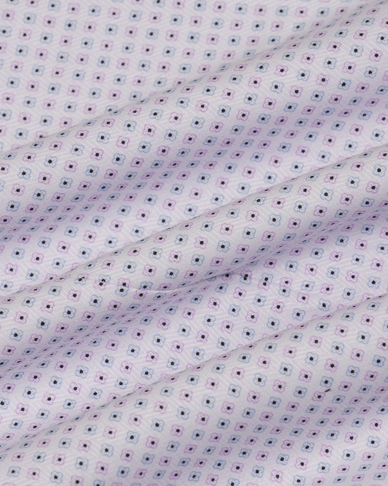 Temp Tech Formal Pink Printed Shirt - Vital