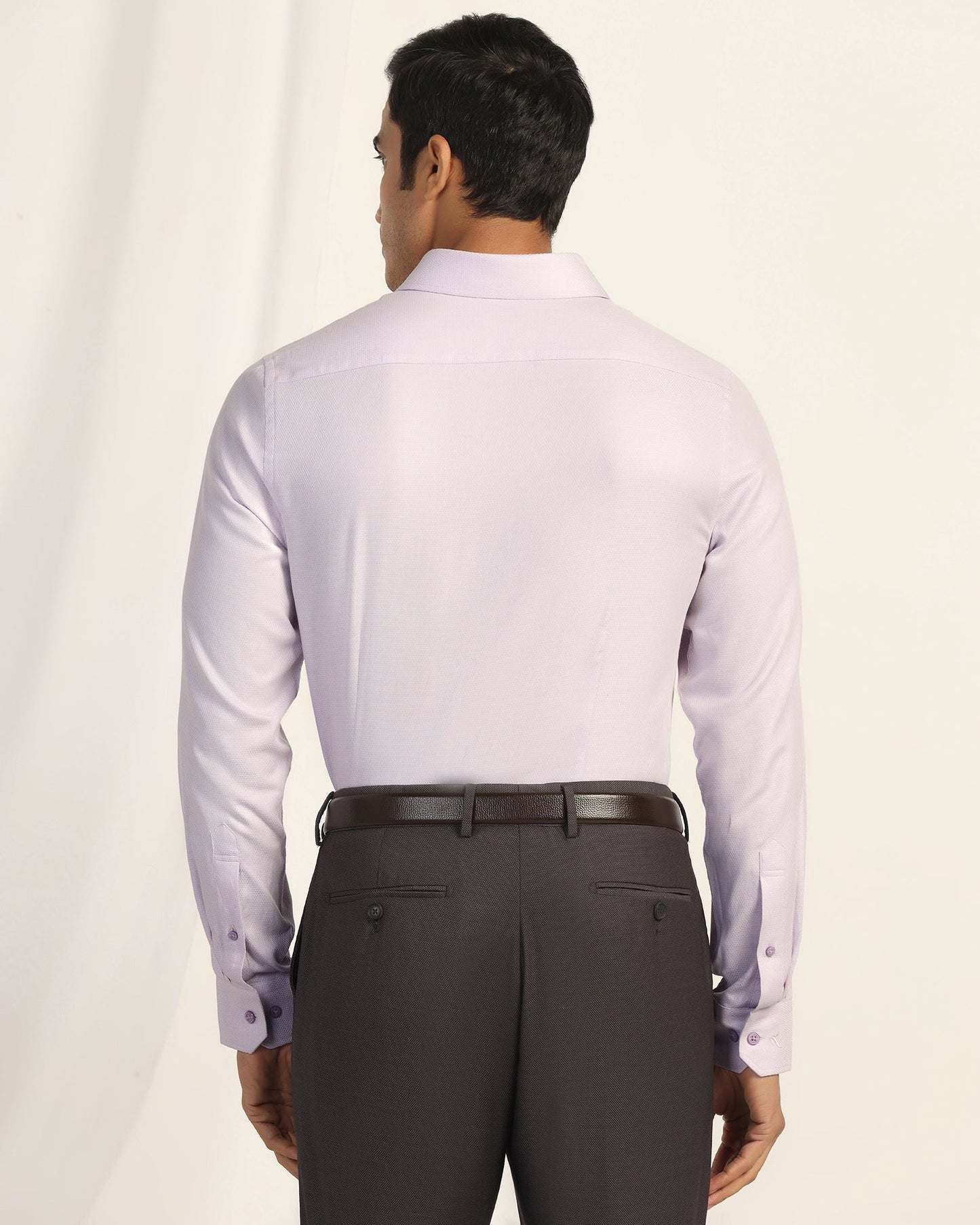Temp Tech Formal Purple Textured Shirt - Revolve