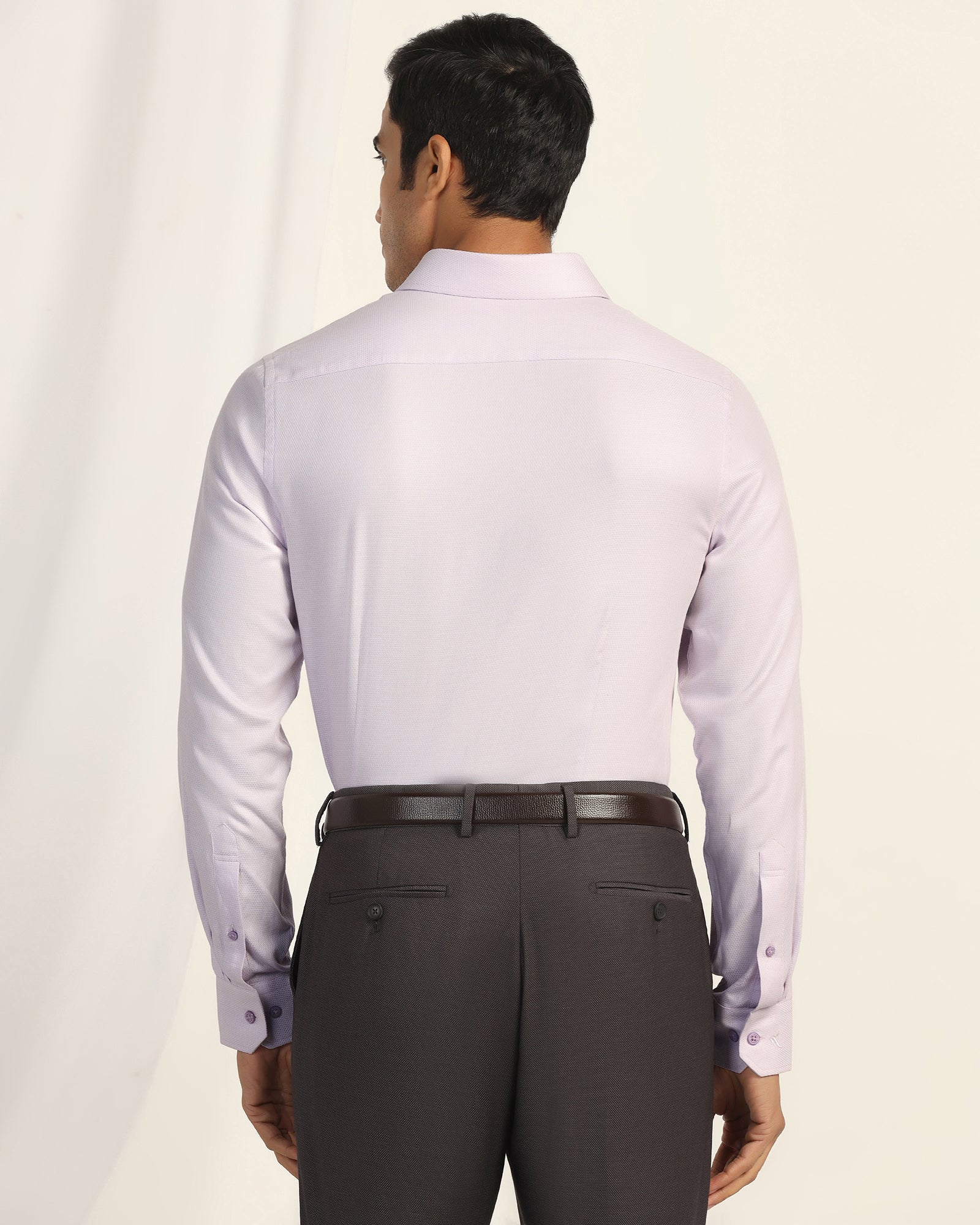 Temp Tech Formal Purple Textured Shirt - Revolve