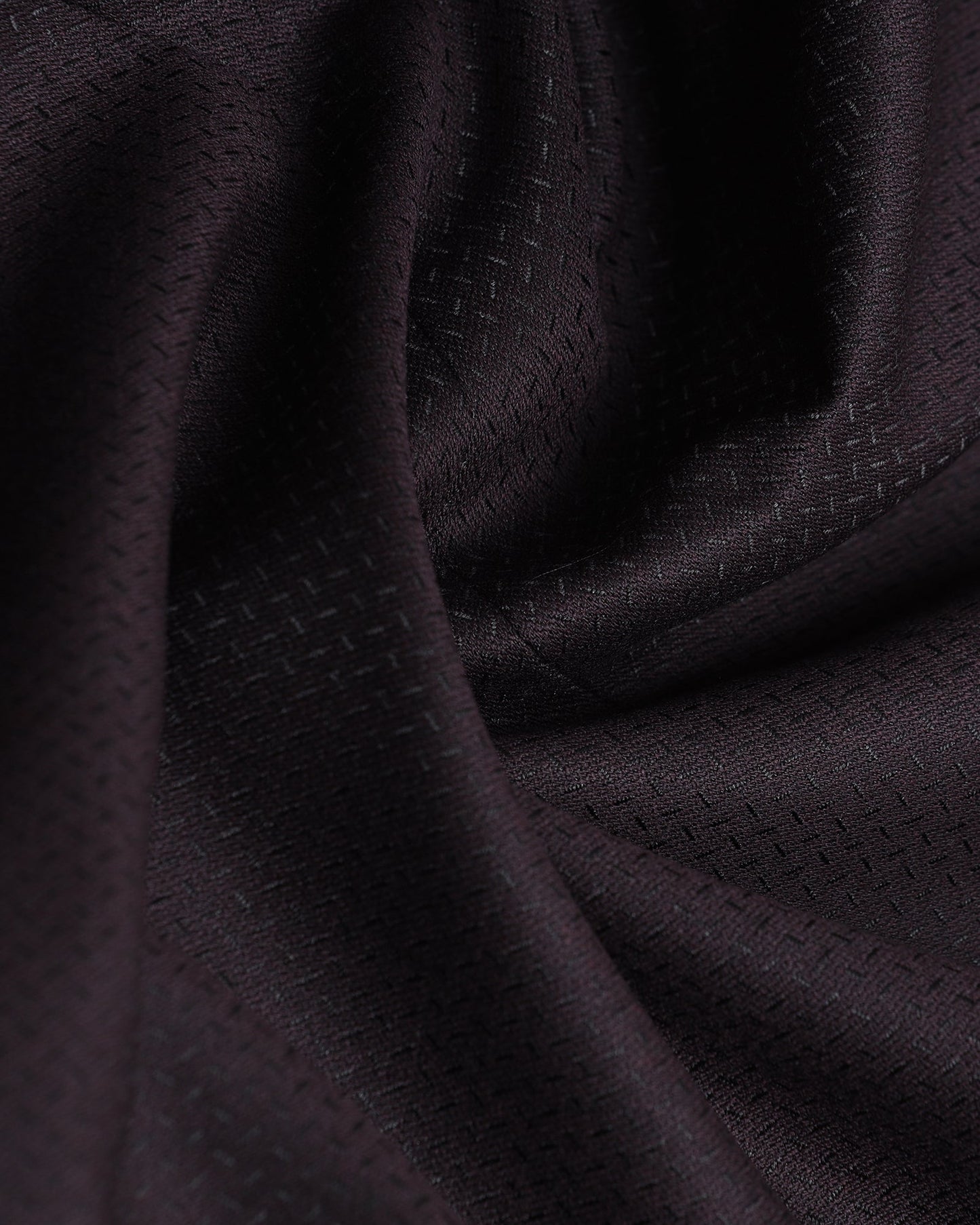 Three Piece Wine Textured Formal Suit - Rayner
