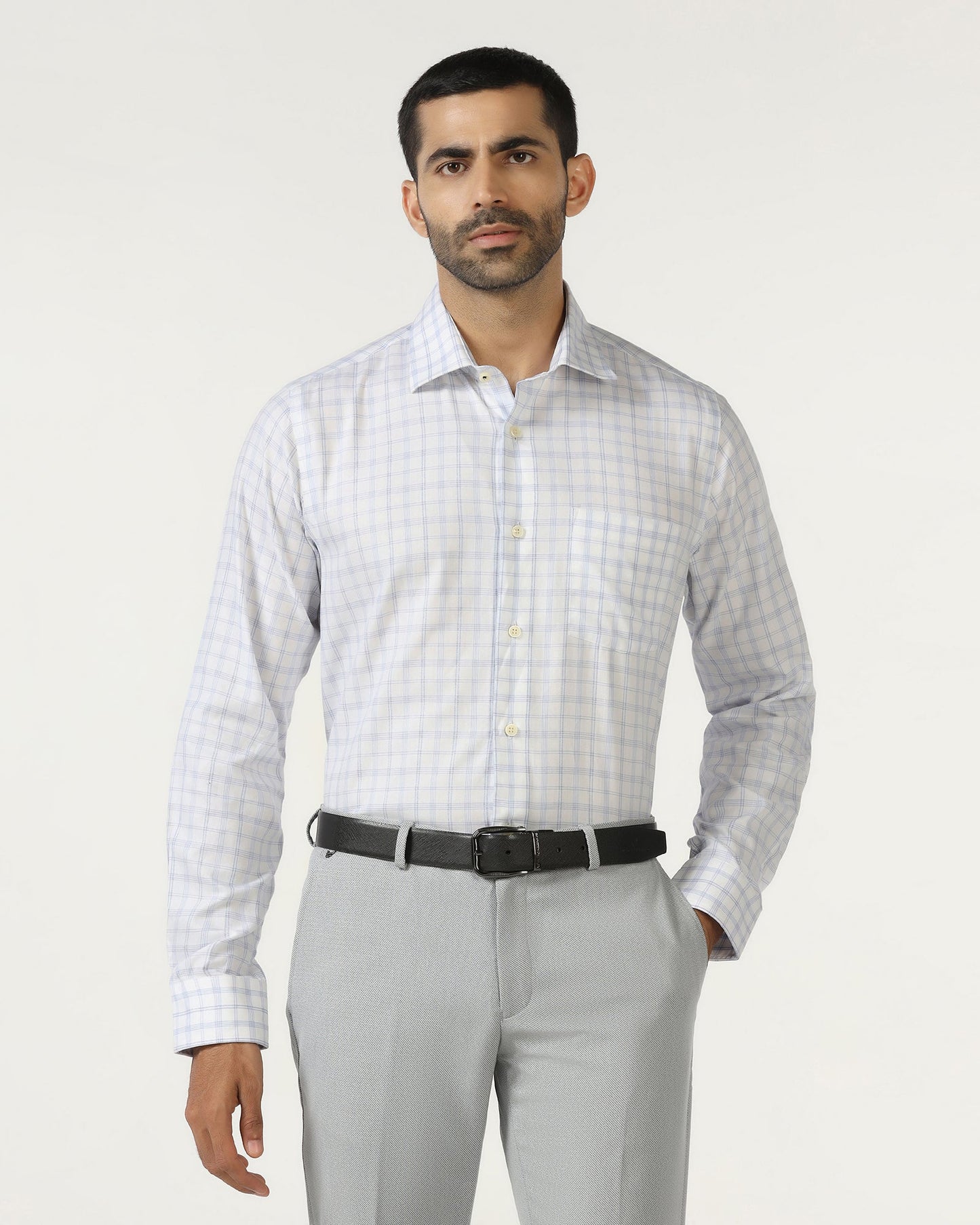 White Check Shirt - Renew