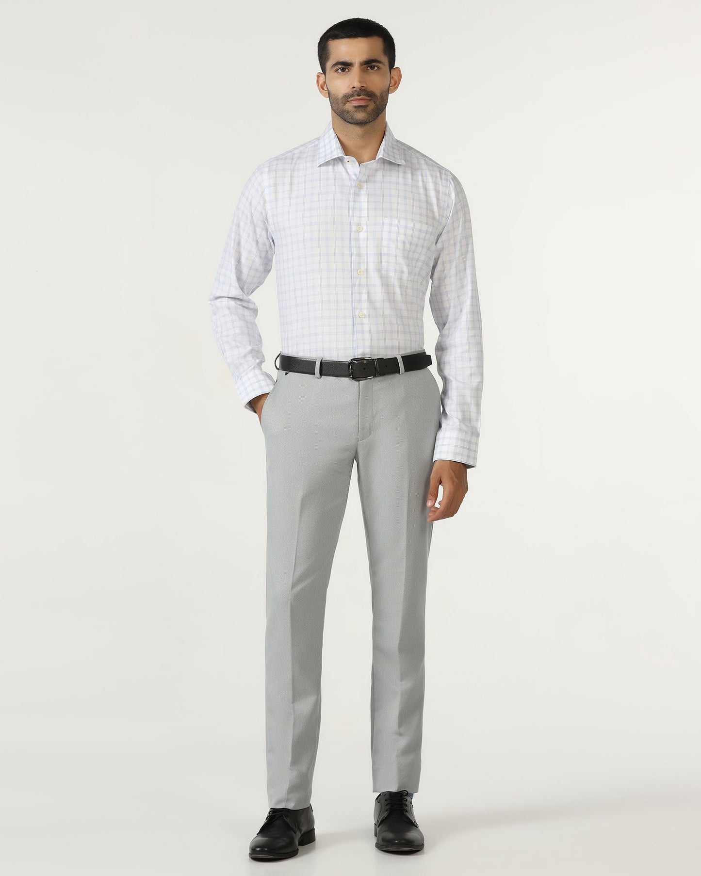 White Check Shirt - Renew