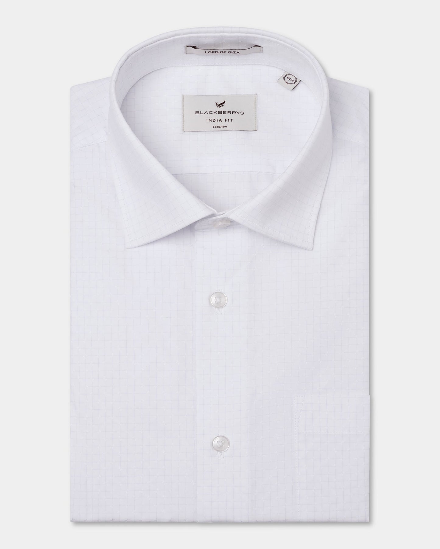 White Check Shirt - Shadow