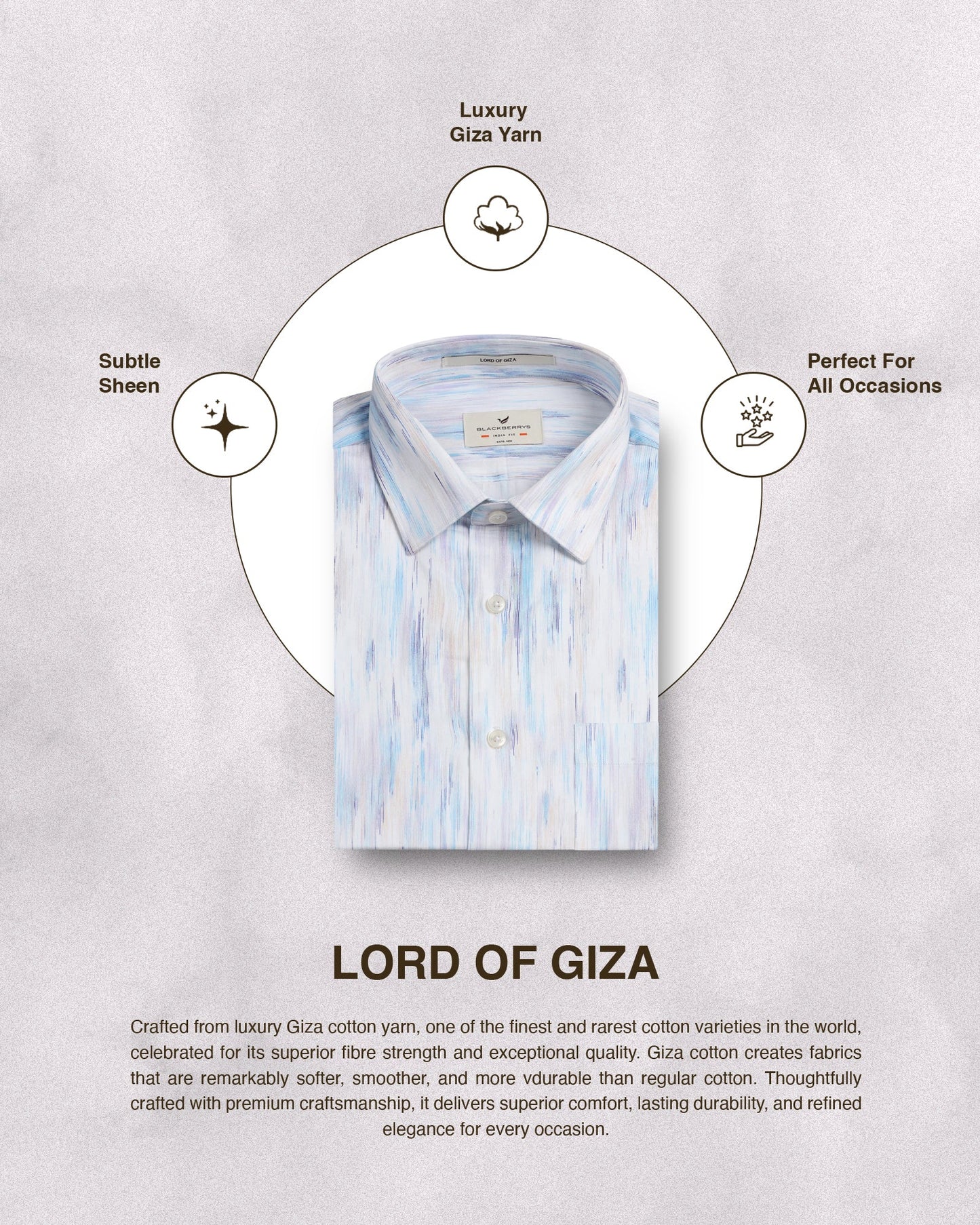 White Half Sleeve Printed Shirt - Siena
