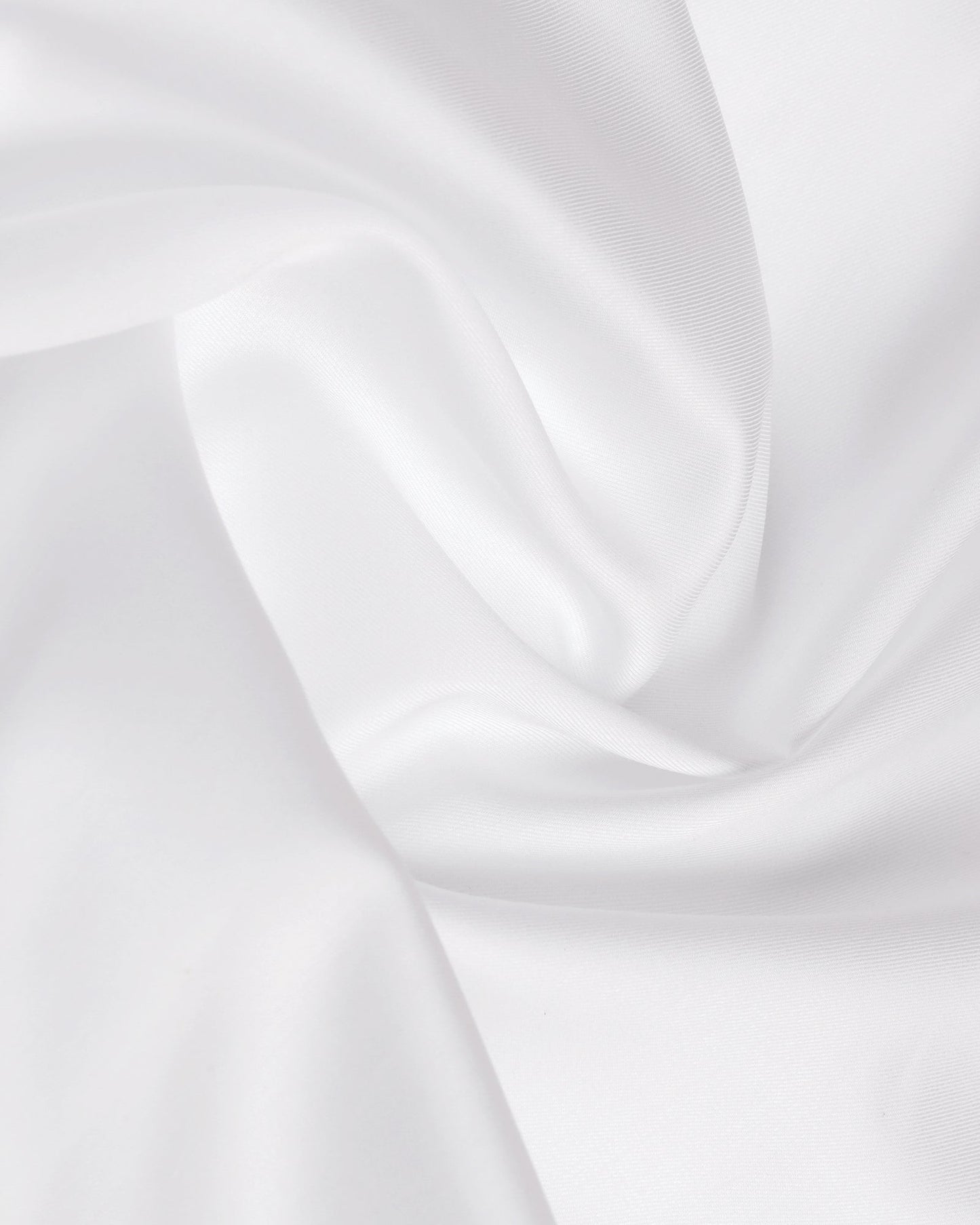 White Half Sleeve Solid Shirt - Dawn