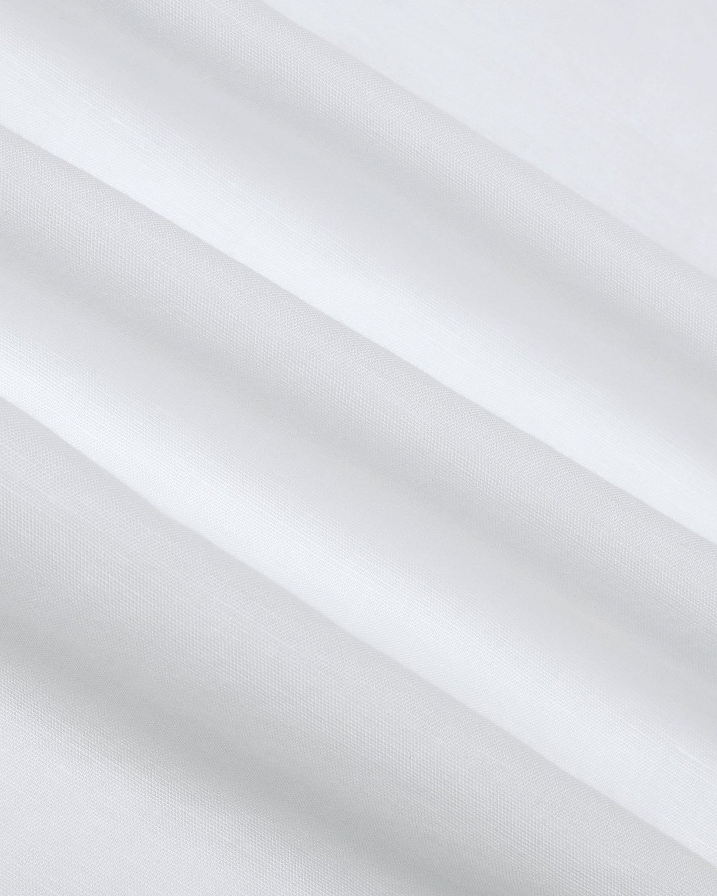 White Linen Solid Shirt - Cleo