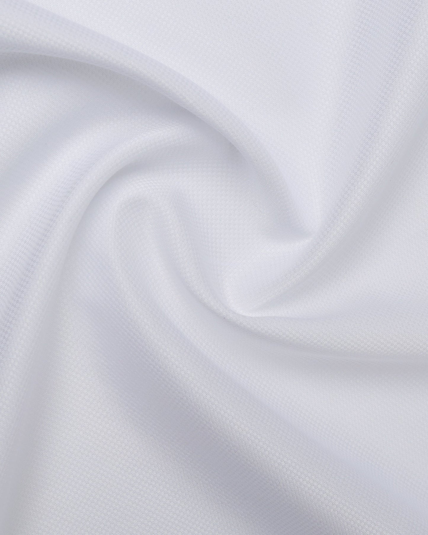 White Luxe Textured Shirt - Twix