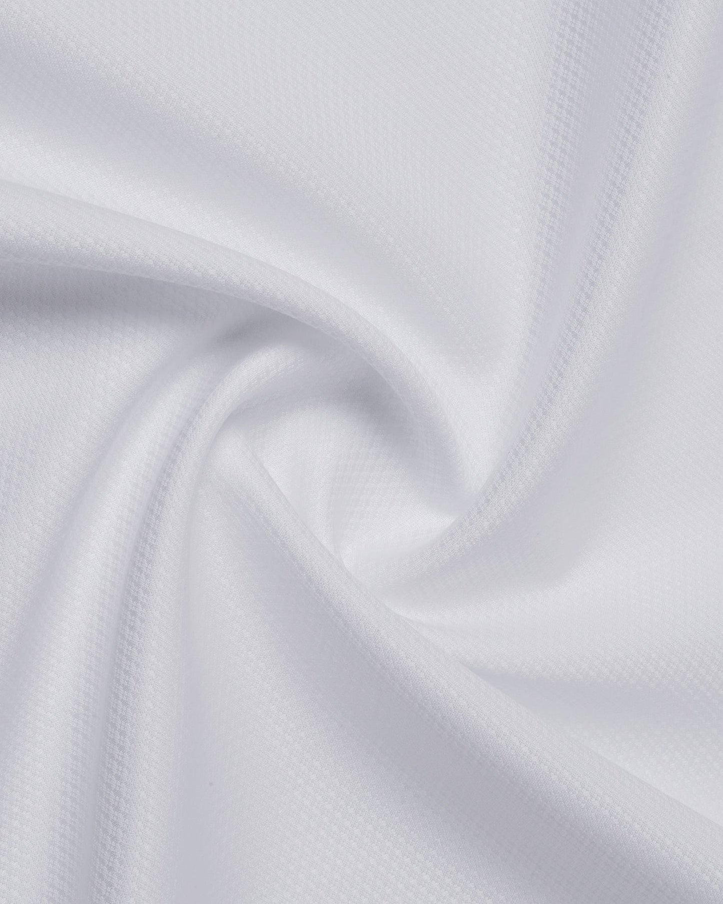 White Non Iron Textured Shirt - P31