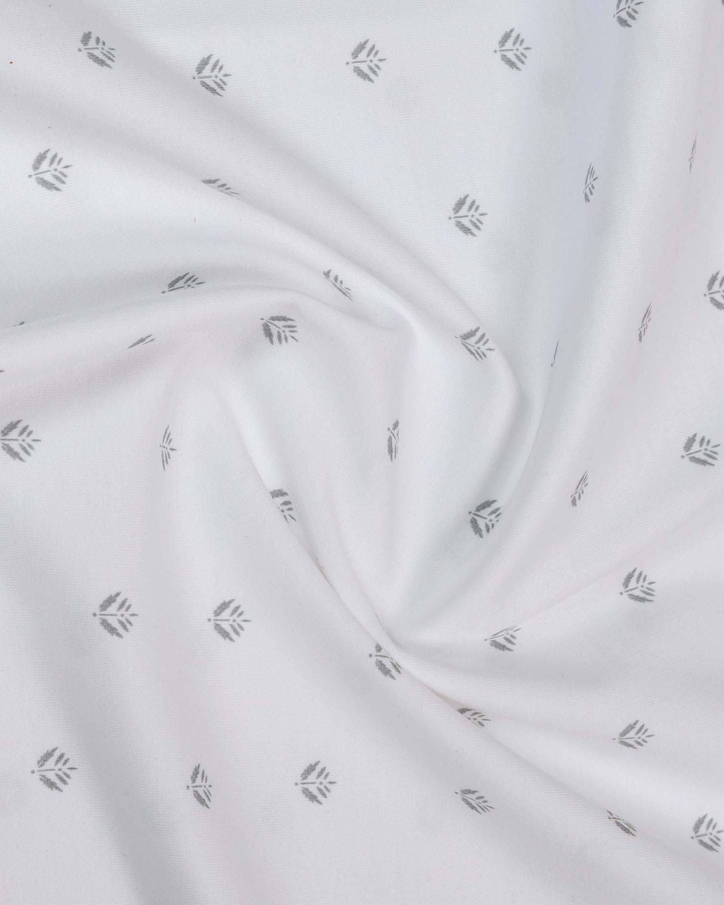 White Printed Polo - Joey