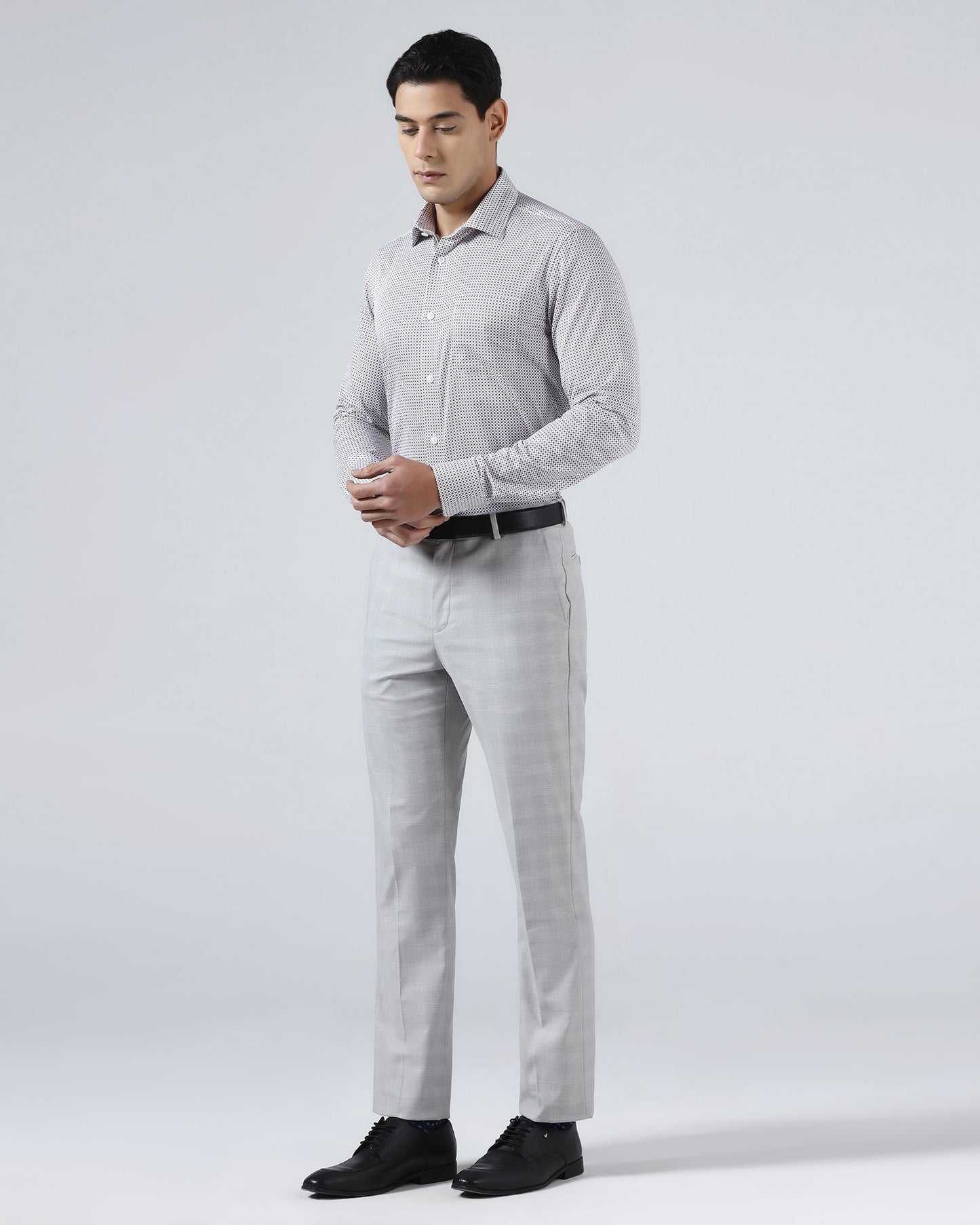 White Printed Shirt - Addo