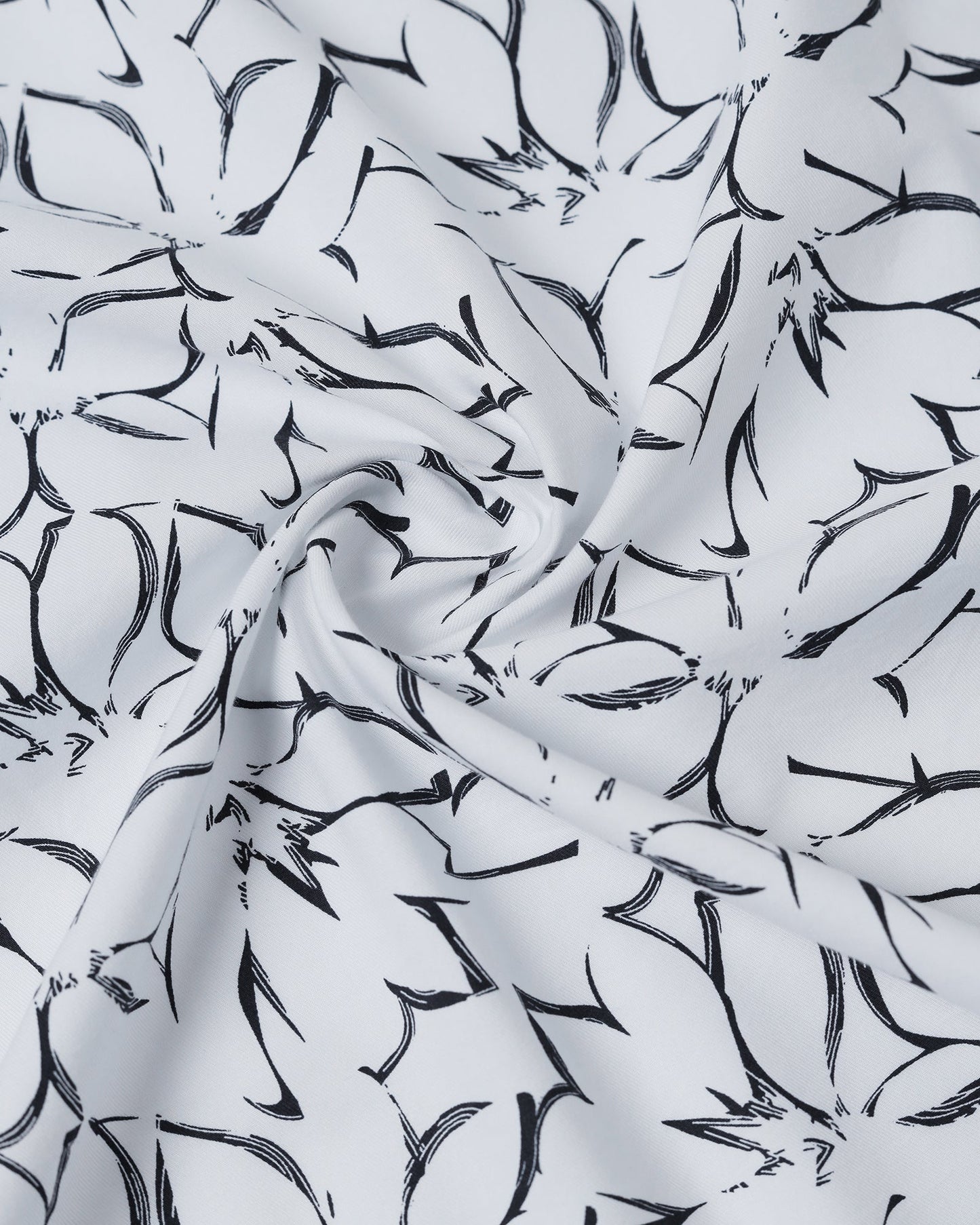 White Printed Shirt - Marcen
