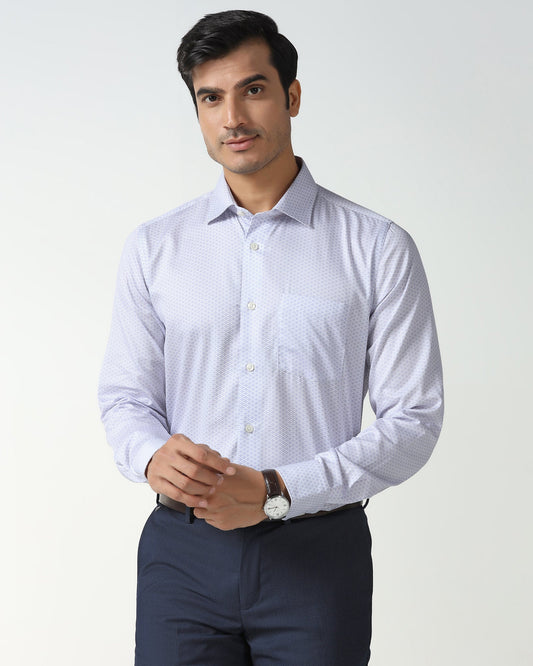 White Printed Shirt - Radio