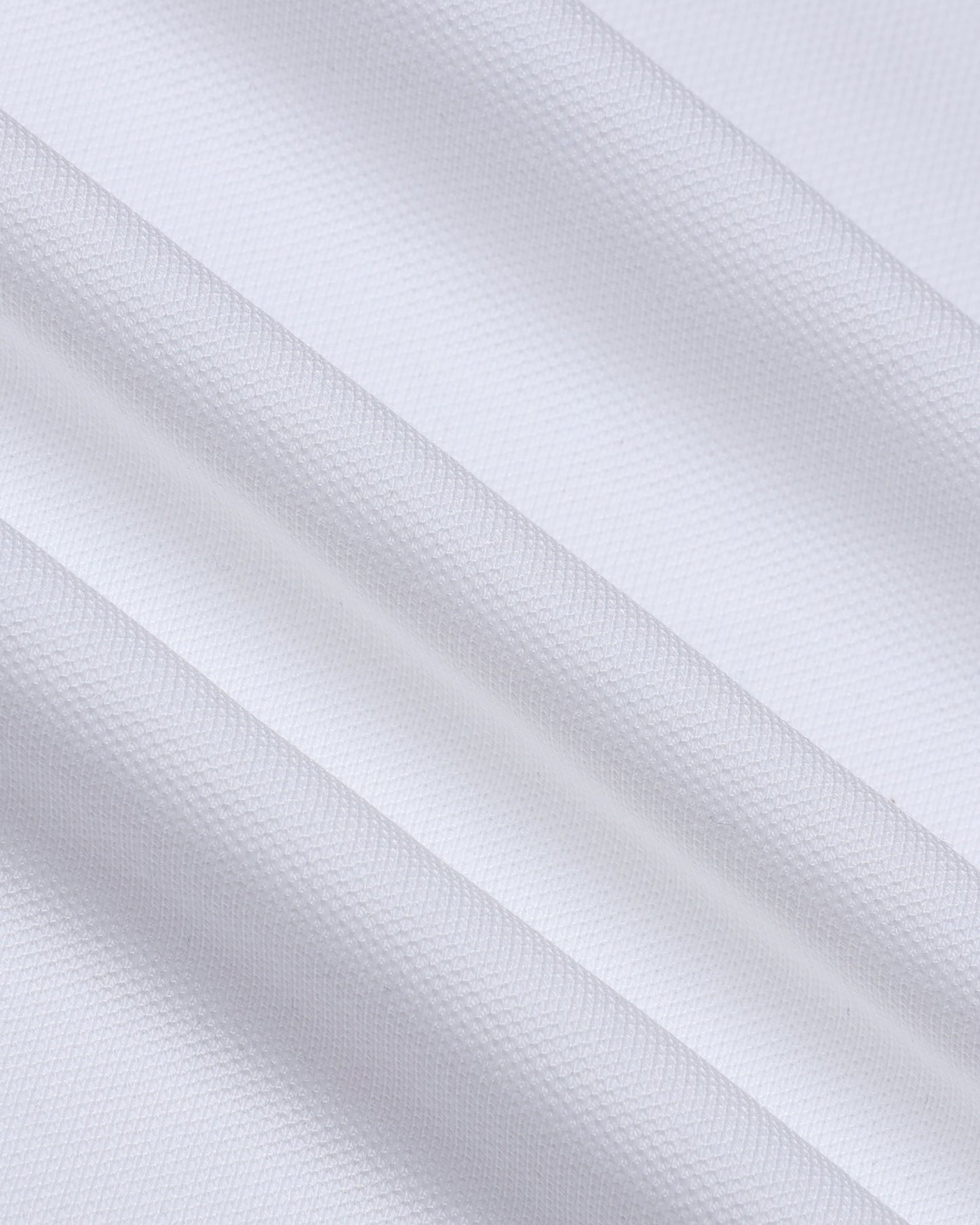 White Must Haves Solid Polo - Yukii