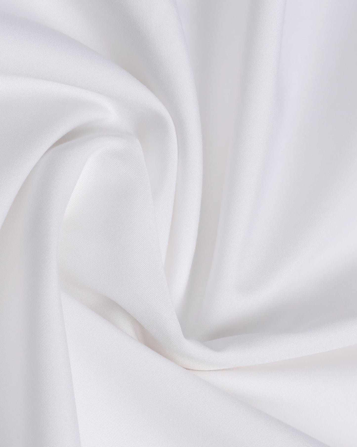 White Super White Solid Shirt - Dallas