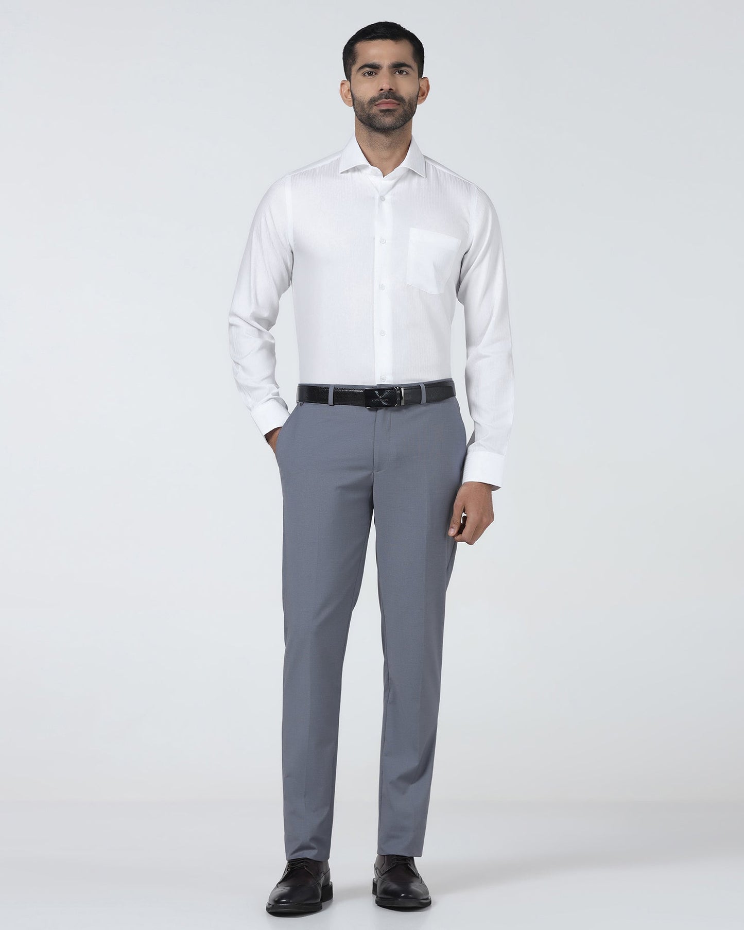 Super White Stripe Shirt - Haven