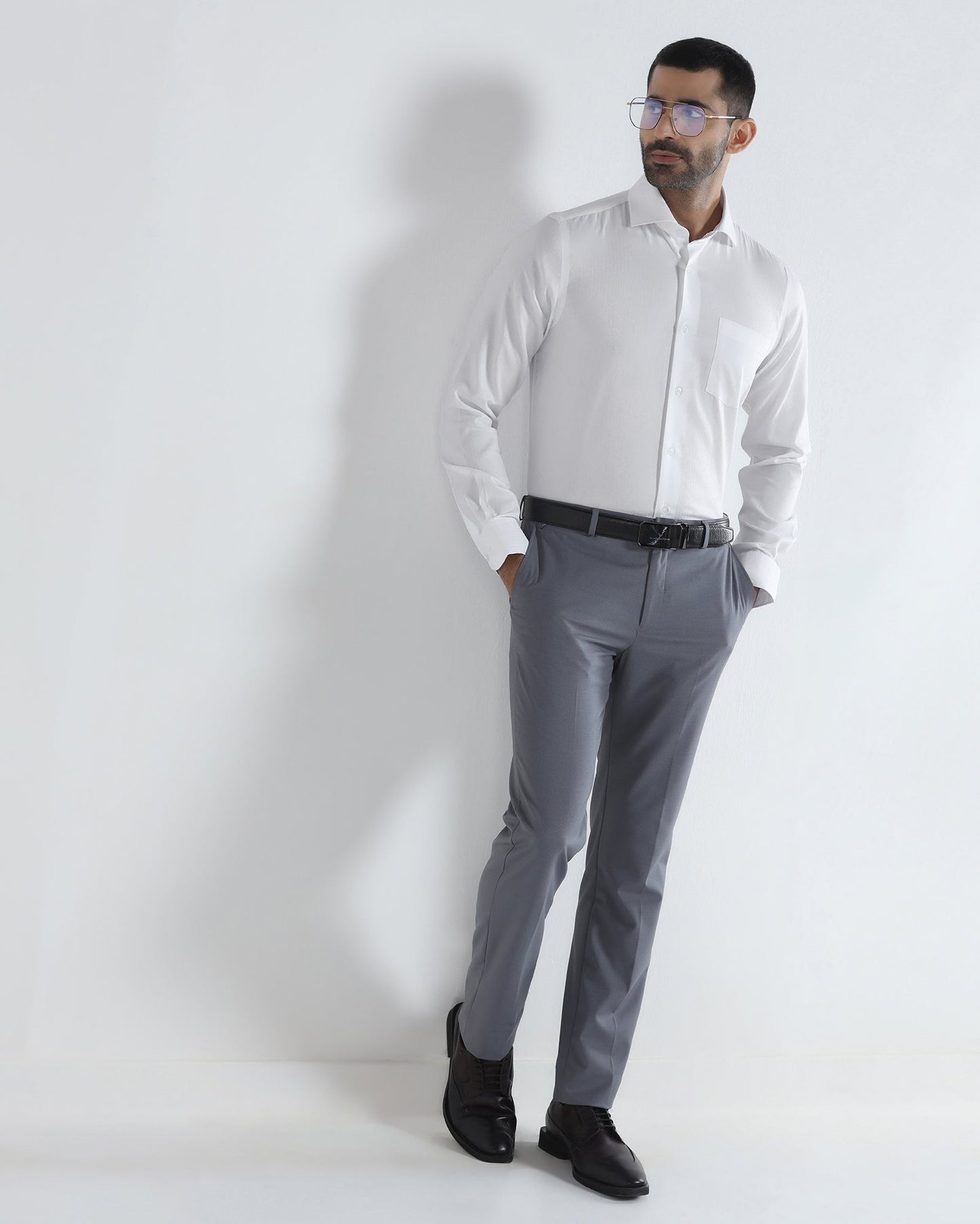 Super White Stripe Shirt - Haven