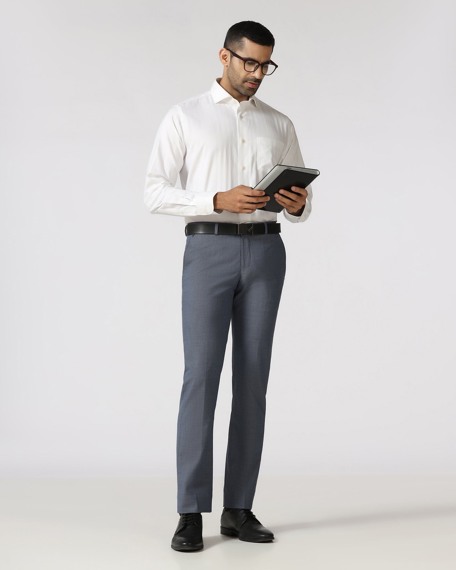 Super White Stripe Shirt - Road