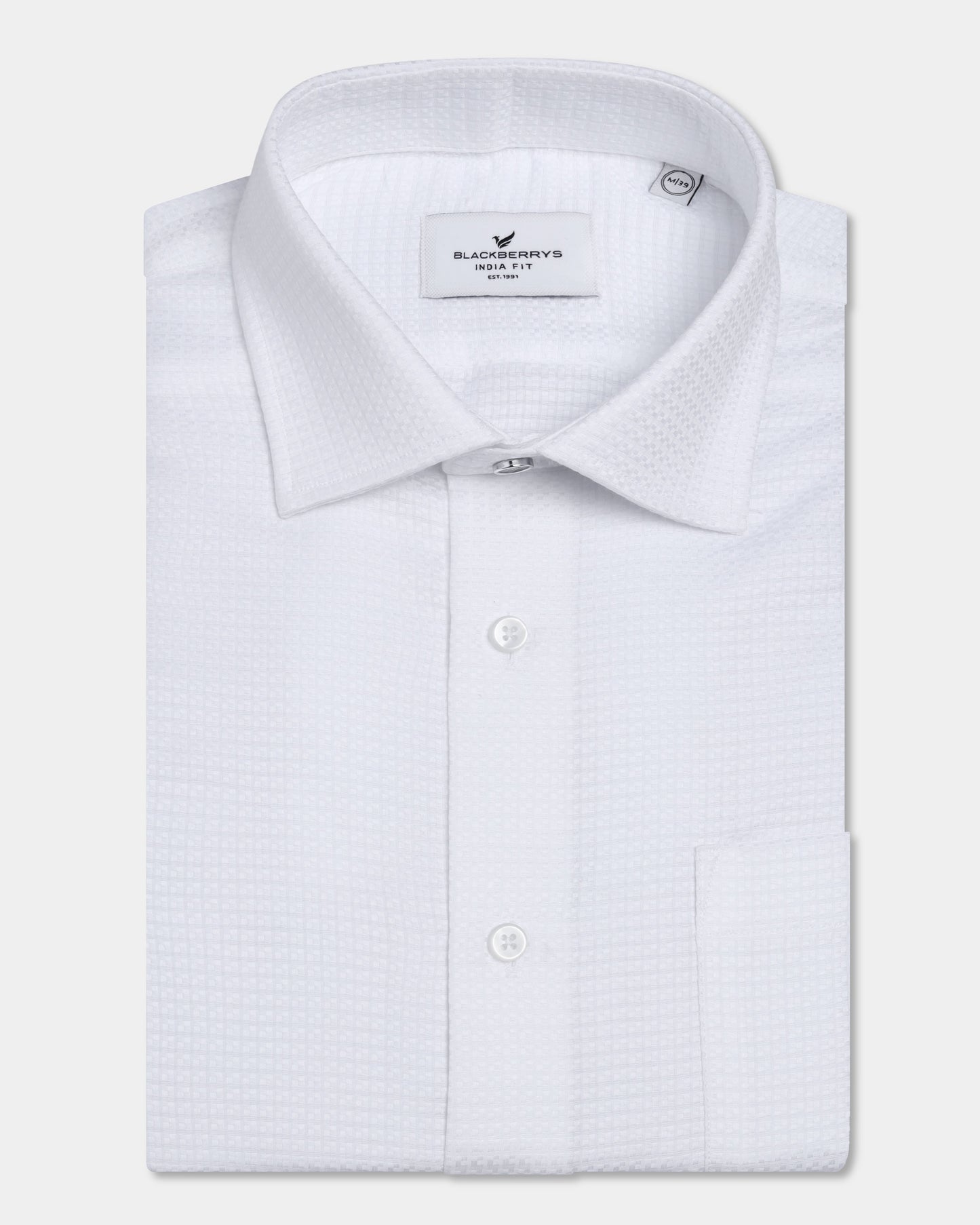 Super White Textured Shirt - Scooter