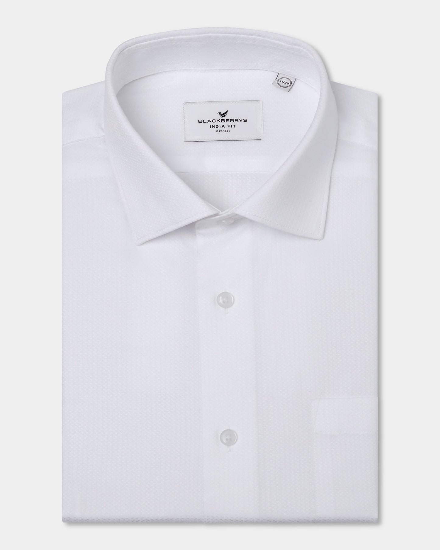 Super White Textured Shirt - Sonic