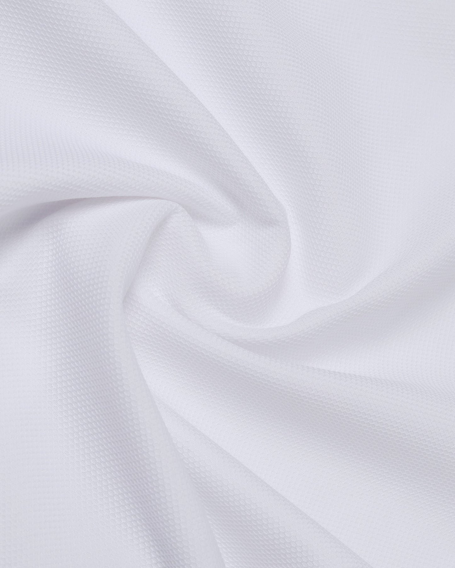 White Textured Shirt - Caty