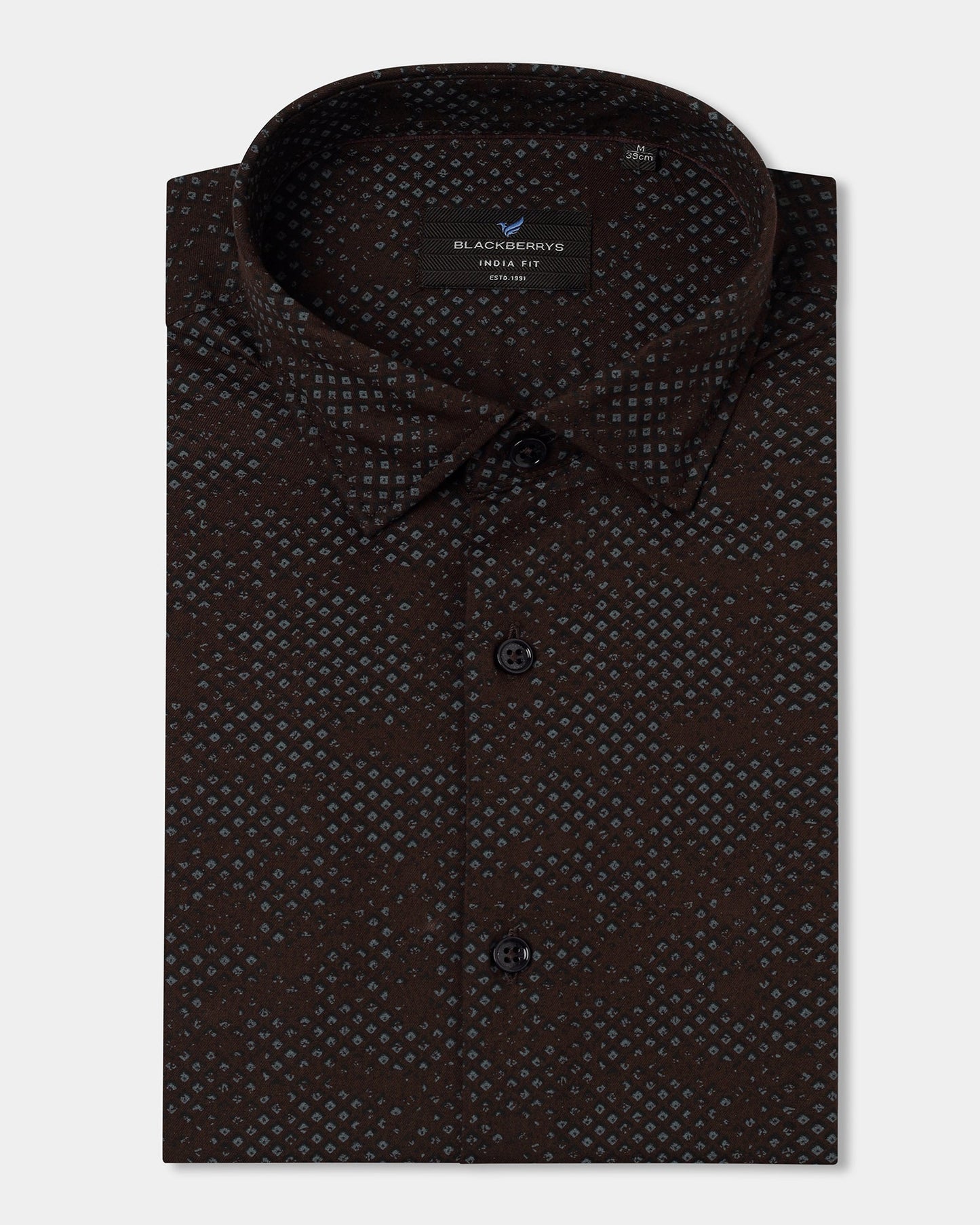 Wine Printed Shirt - Laver