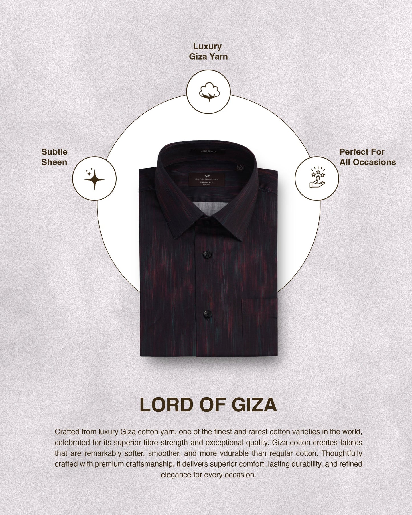 Wine Half Sleeve Printed Shirt - Siena