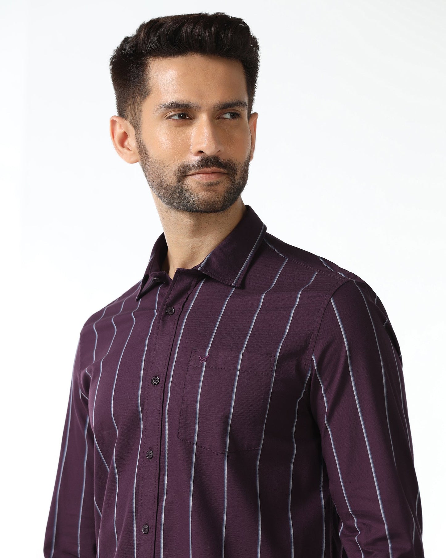 Wine Stripe Shirt - Huon