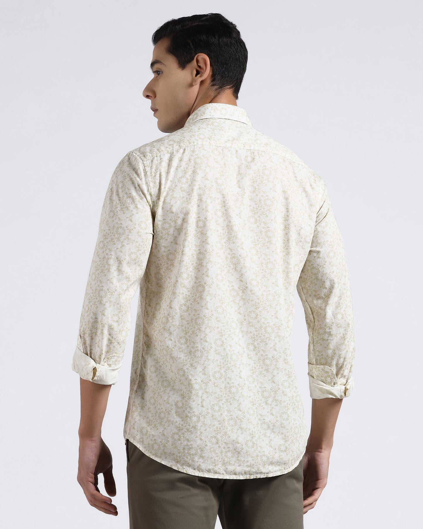 Yellow Printed Shirt - Frilo