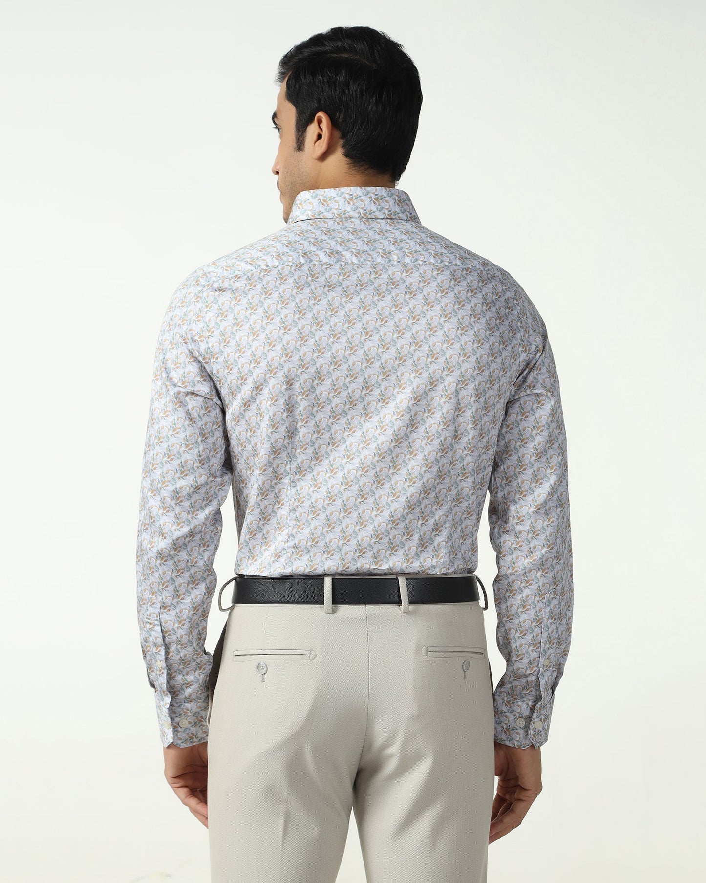 Yellow Printed Shirt - Parker
