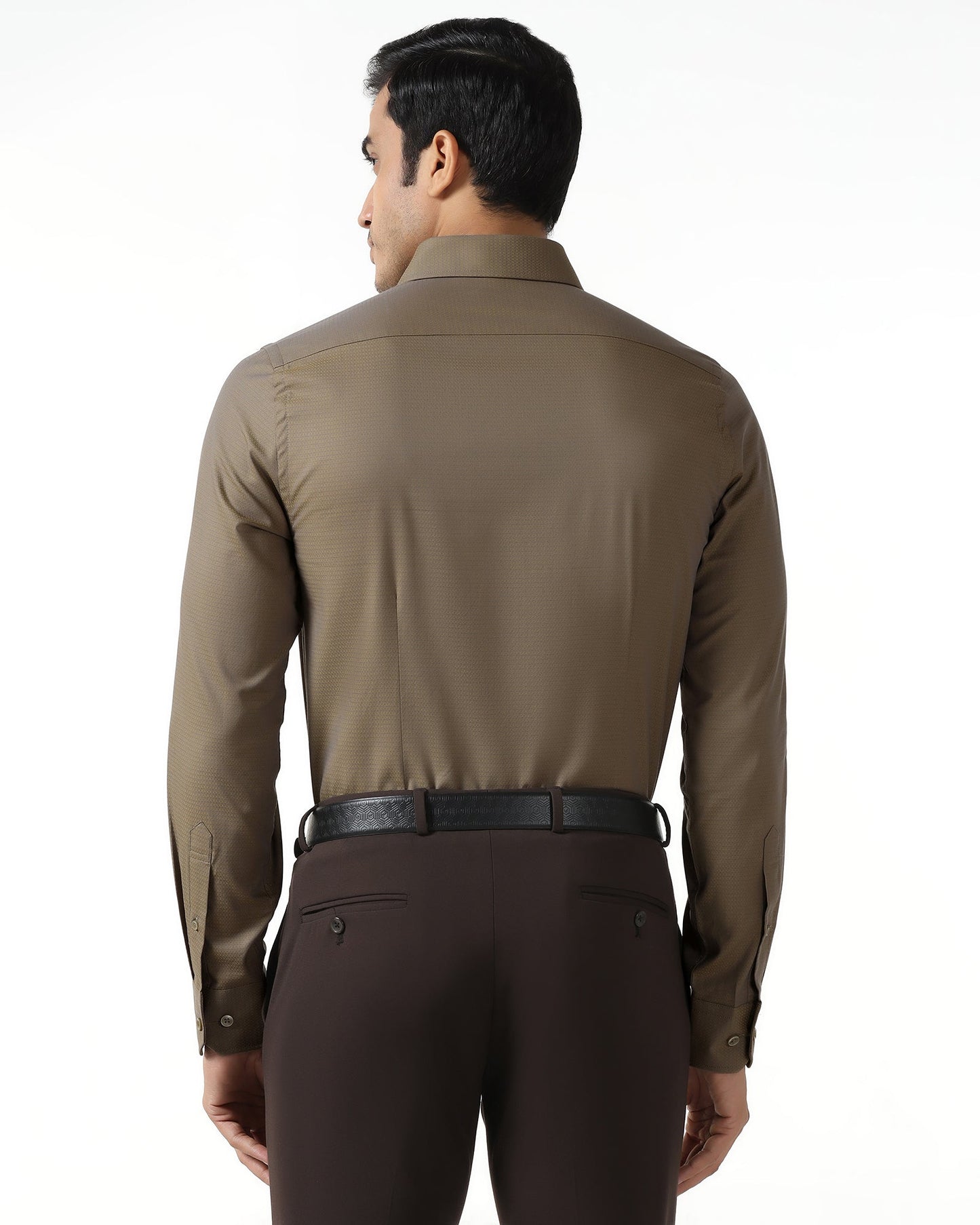 Yellow Textured Shirt - Zander