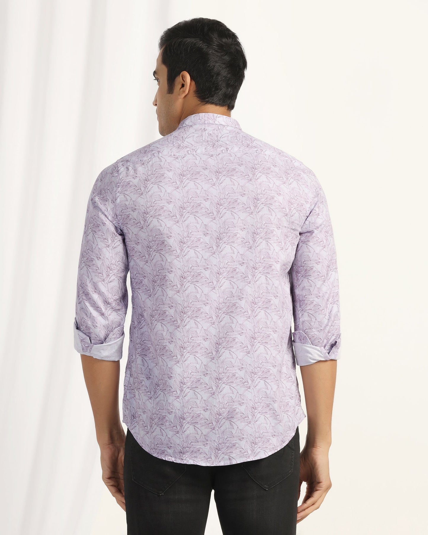 Casual Grey Printed Shirt - Tanli