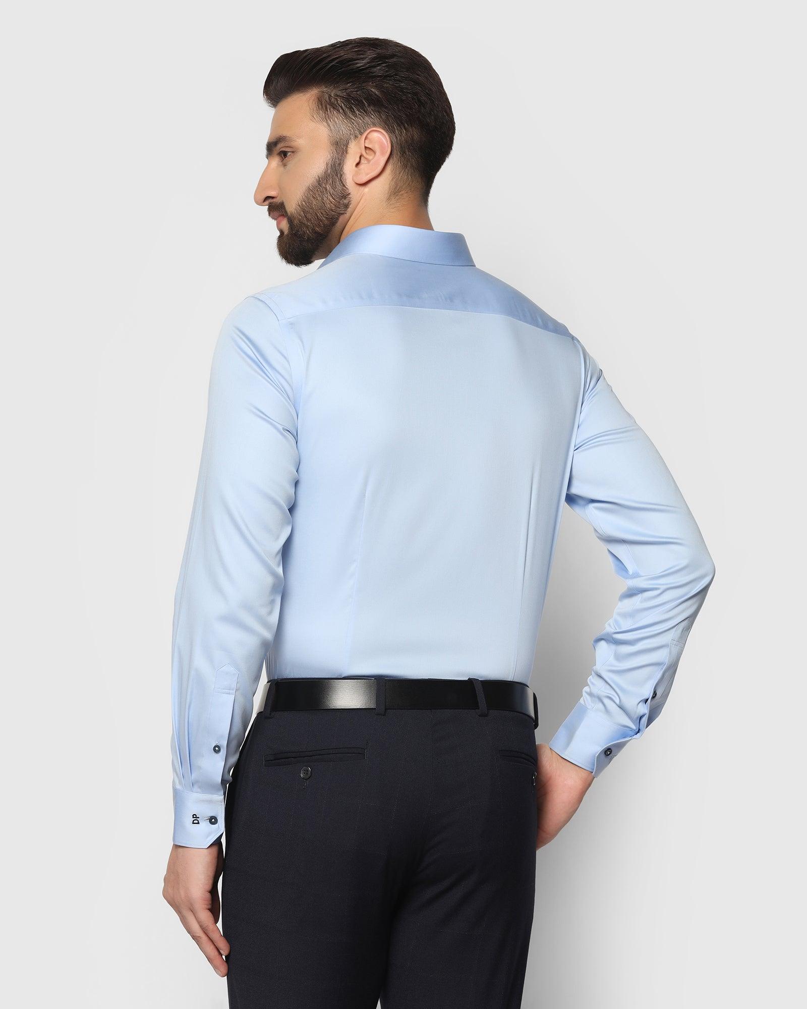 Solid Formal Shirt in Blue (Sailor) - Blackberrys