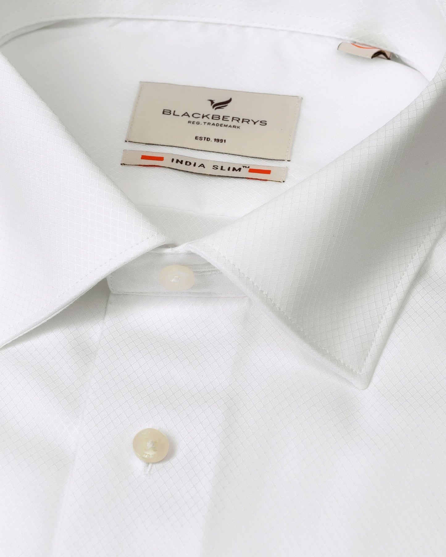 Super White Textured Shirt - Spectrum