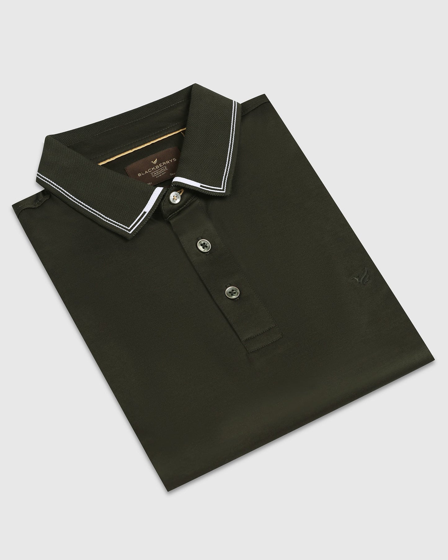 Kelp Solid Polo - Mond